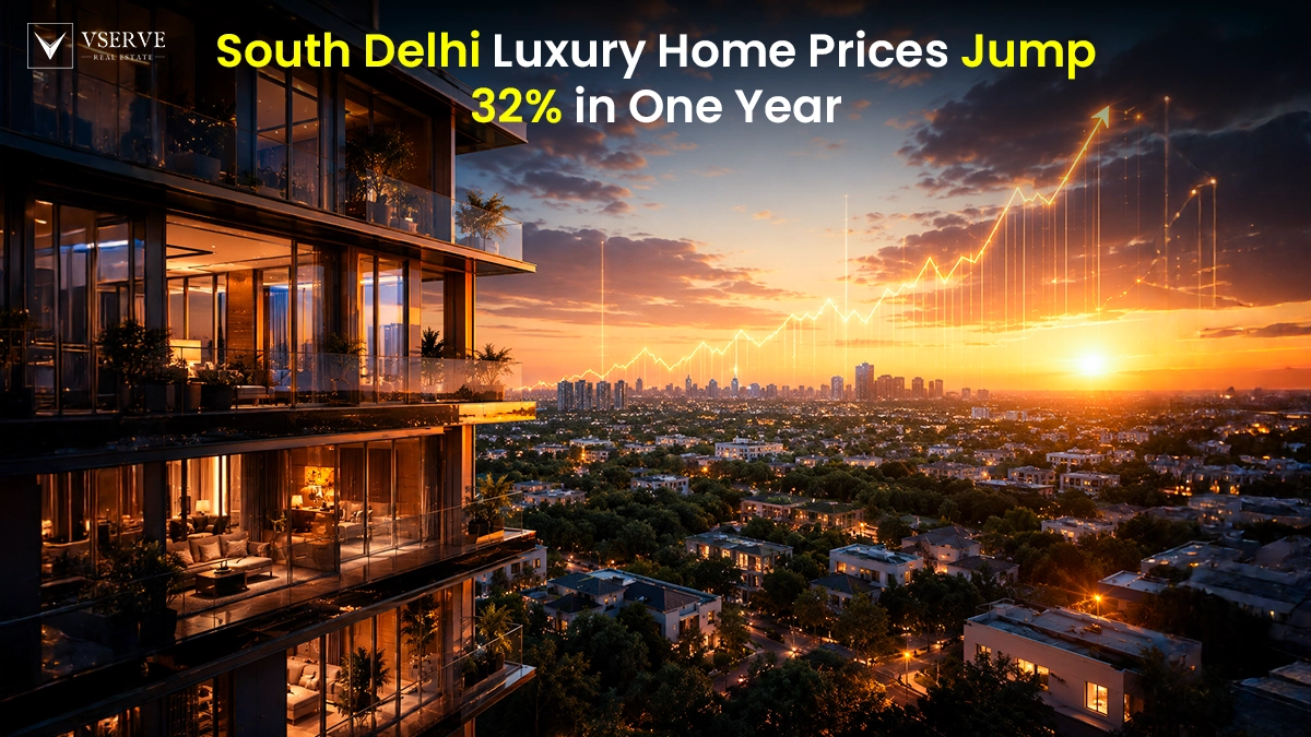 South Delhi Luxury Homes See Up to 32% Price Surge in One Year