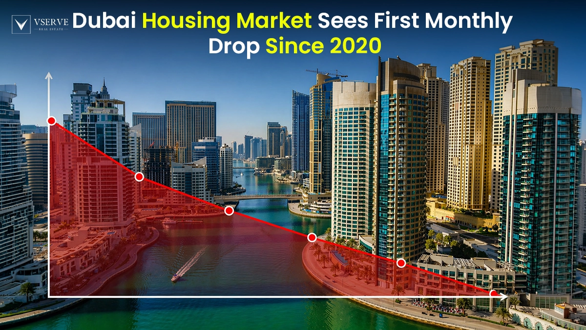 Dubai Housing Market Records First Monthly Decline Since 2020